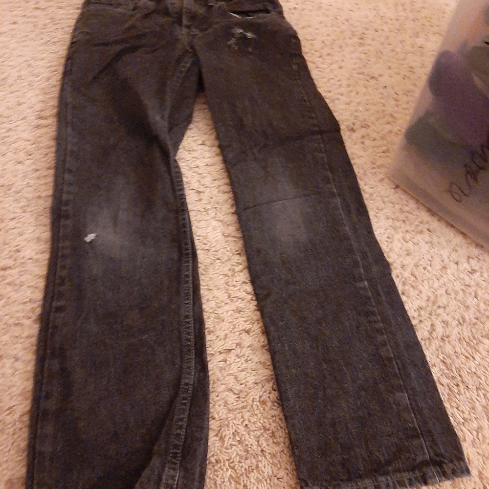 Boys black jeans